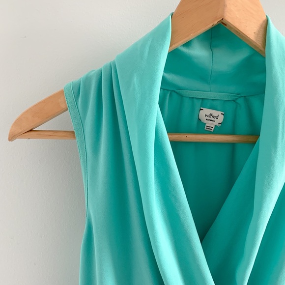 Wilfred Sabine Dress (Turquoise) - Size XXS - Picture 3 of 6